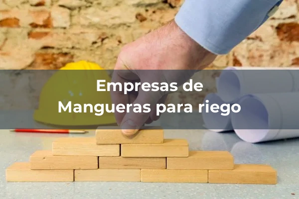 Mangueras para riego