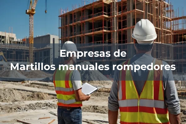Perforacion y demolicion 8 Martillos manuales rompedores