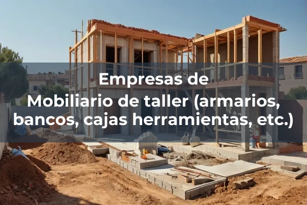 Suministros industriales 5 Mobiliario de taller (armarios, bancos, cajas herramientas, etc.)