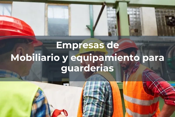 Edificios 10 Mobiliario y equipamiento para guarderias