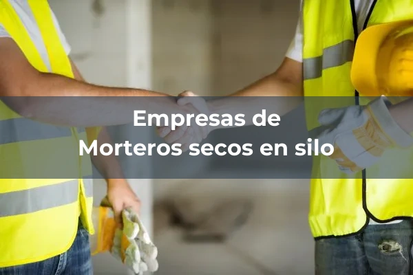 Morteros 7 Morteros secos en silo