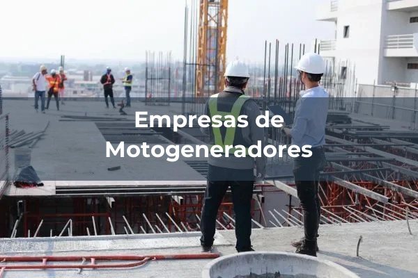 Material y equipos para depuracion de aguas residuales 17 Motogeneradores