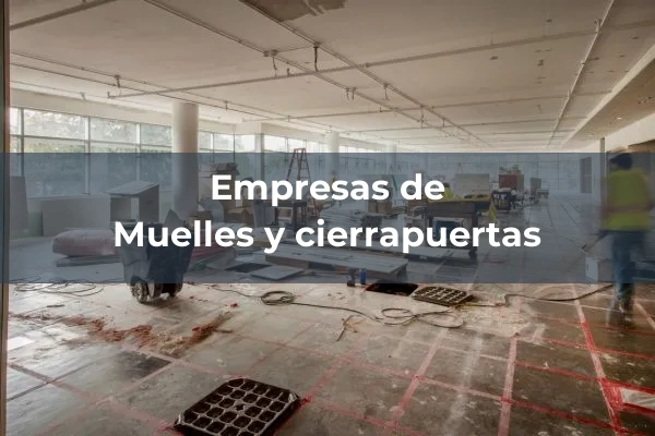 Herrajes 6 Muelles y cierrapuertas