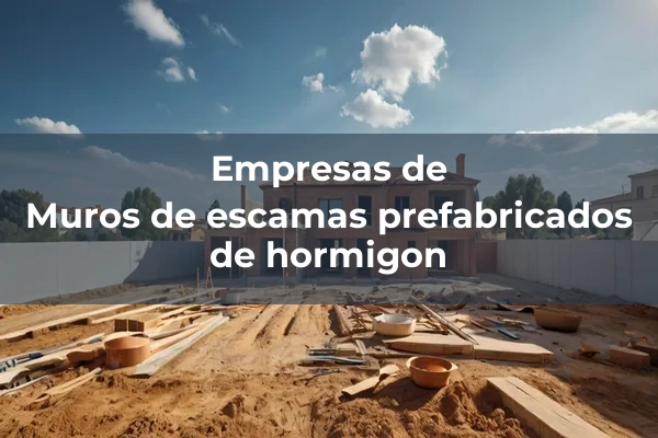 Muros prefabricados 1 Muros de escamas prefabricados de hormigon