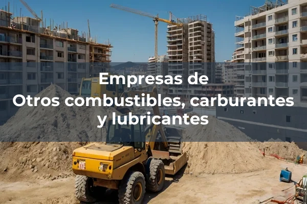 Otros combustibles, carburantes y lubricantes