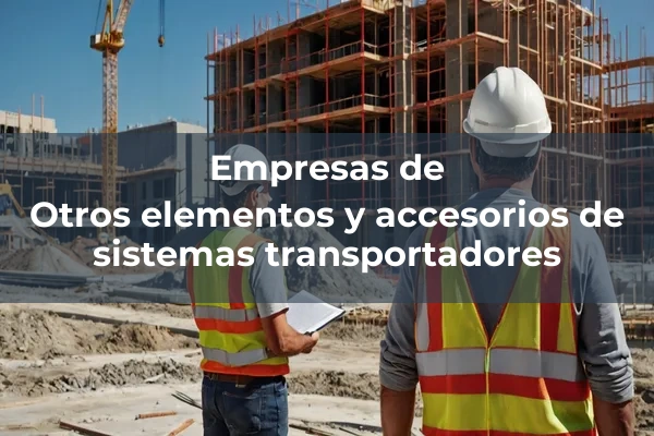 Otros elementos y accesorios de sistemas transportadores 3 Otros elementos y accesorios de sistemas transportadores