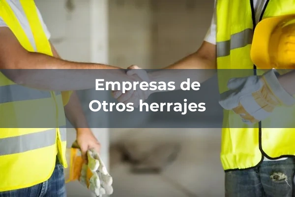 Herrajes 7 Otros herrajes