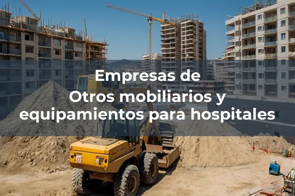 Hospitales 14 Otros mobiliarios y equipamientos para hospitales