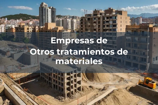 Otros tratamientos de materiales