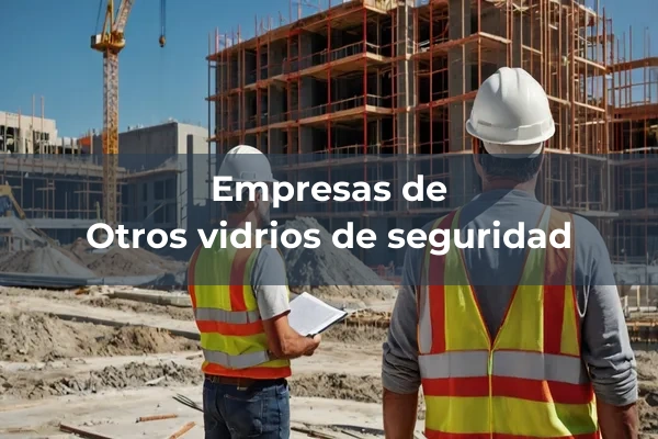 Vidrio de seguridad 2 Otros vidrios de seguridad