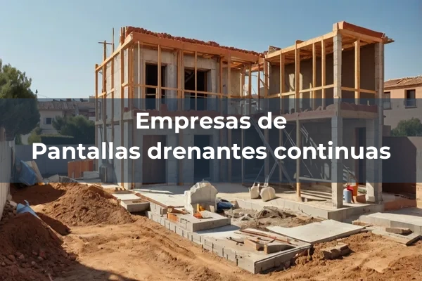 Tratamiento de terrenos y tecnicas especiales de cimentacion 8 Pantallas drenantes continuas