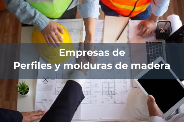 Otras maderas para carpinteria y ebanisteria 4 Perfiles y molduras de madera