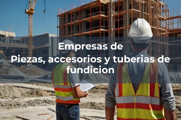 Fundicion 8 Piezas, accesorios y tuberias de fundicion
