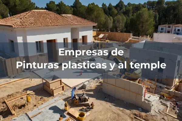 Pinturas y productos para revocos 4 Pinturas plasticas y al temple
