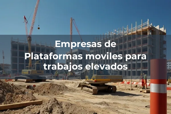 Montacargas, ascensores y plataformas 9 Plataformas moviles para trabajos elevados