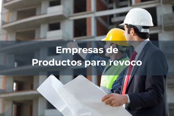 Pinturas y productos para revocos 6 Productos para revoco