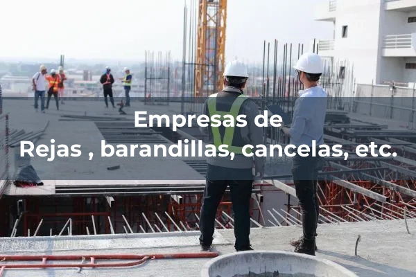 Metalica-cerrajeria 10 Rejas , barandillas, cancelas, etc.