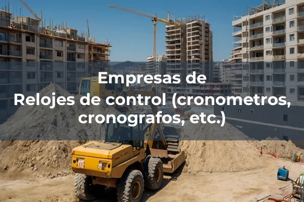 Aparatos para control 8 Relojes de control (cronometros, cronografos, etc.)