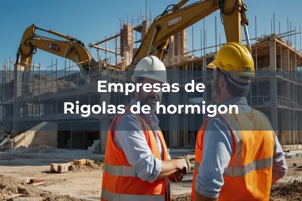 Prefabricados ligeros de hormigon/piedra artificial 20 Rigolas de hormigon