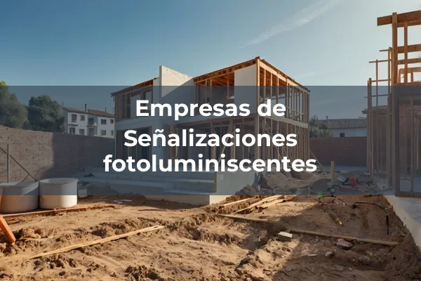 Señalizacion y carteleria interior/exterior 5 Señalizaciones fotoluminiscentes