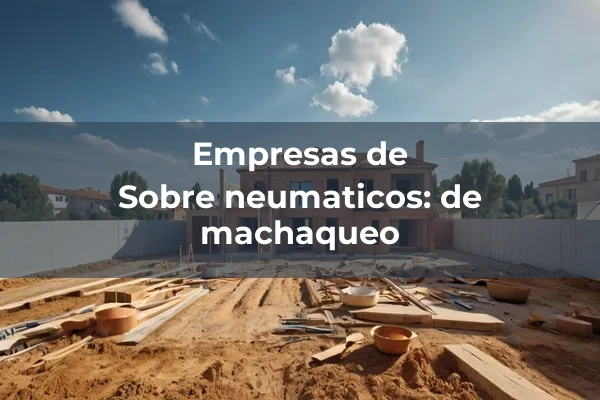 Grupos moviles 8 Sobre neumaticos: de machaqueo