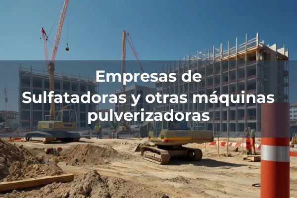 Jardineria 13 Sulfatadoras y otras máquinas pulverizadoras