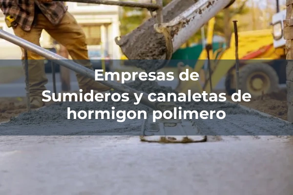 Canaletas 4 Sumideros y canaletas de hormigon polimero