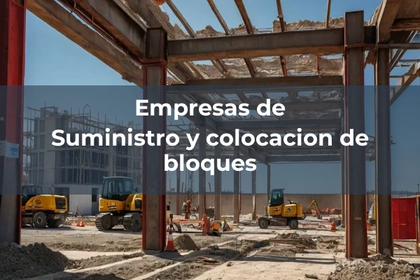 Suministro y colocacion de bloques, cajones y escolleras 2 Suministro y colocacion de bloques