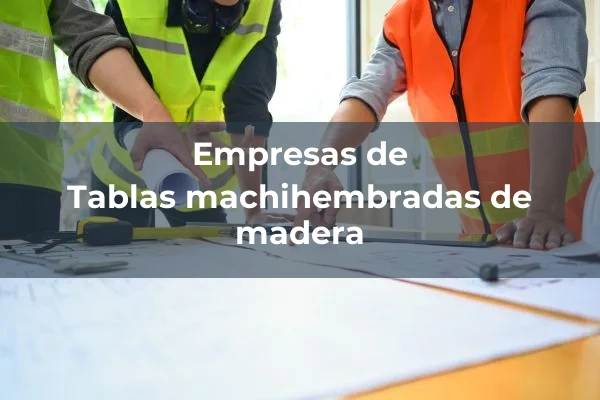 Maderas para la construccion 5 Tablas machihembradas de madera