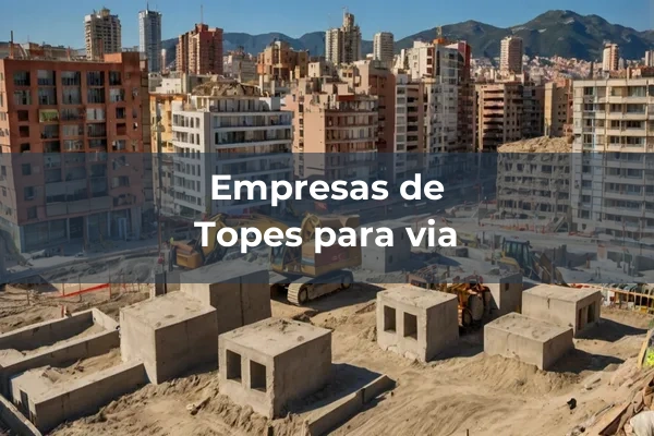 Topes 2 Topes para via