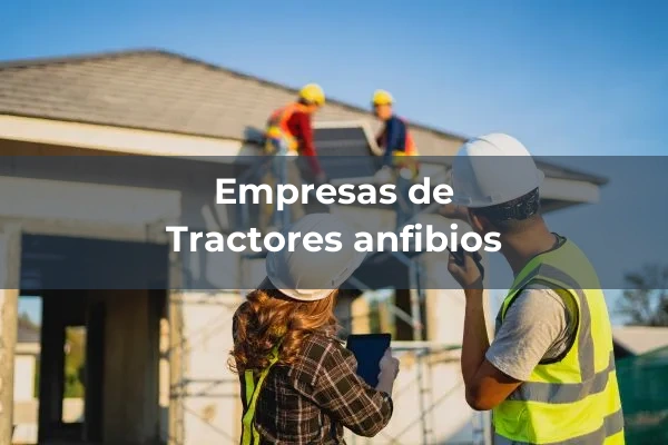Tractores 3 Tractores anfibios