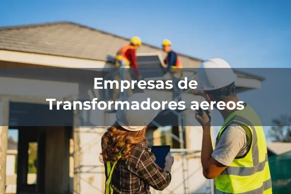 Instalaciones de centros de transformacion 4 Transformadores aereos