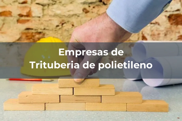 Trituberia de polietileno