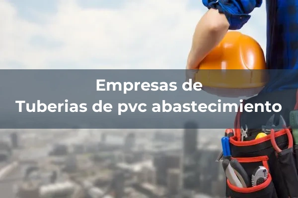 Tuberias de pvc abastecimiento
