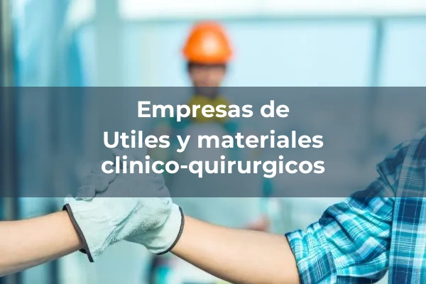 Hospitales 15 Utiles y materiales clinico-quirurgicos