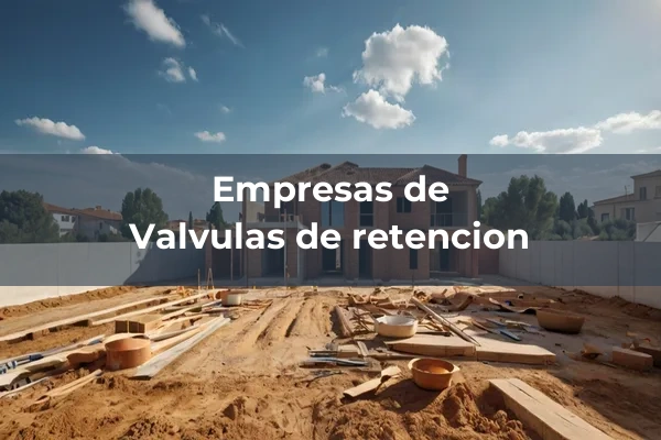 Valvulas de retencion