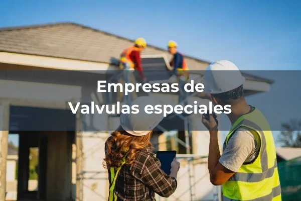 Valvulas especiales